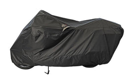 Dowco Cruisers (Small/Large) WeatherAll Plus Ratchet Motorcycle Cover Black - XL - Powersports Haven