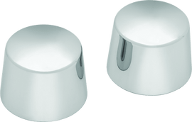 Kuryakyn Front Axle Nut Caps Chrome - Powersports Haven
