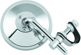 BikeMaster Universal Clamp On Mirror 4in Stem - Powersports Haven