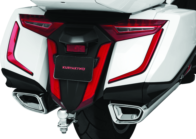 Kuryakyn Omni L.E.D Rear Fender Cover 18-20 GL1800 Satin Black - Powersports Haven