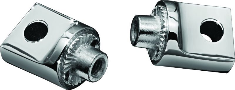 Kuryakyn Non-Pivot Splined Male Adapter Chrome - Powersports Haven