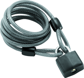 Bully Lock Cable w/ Padlock - 10mm - Powersports Haven