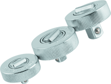 Load image into Gallery viewer, BikeMaster 3-pc Palm Rachet Set - 1/4in Drive / 3/8in Drive / 1/2in Drives - Powersports Haven