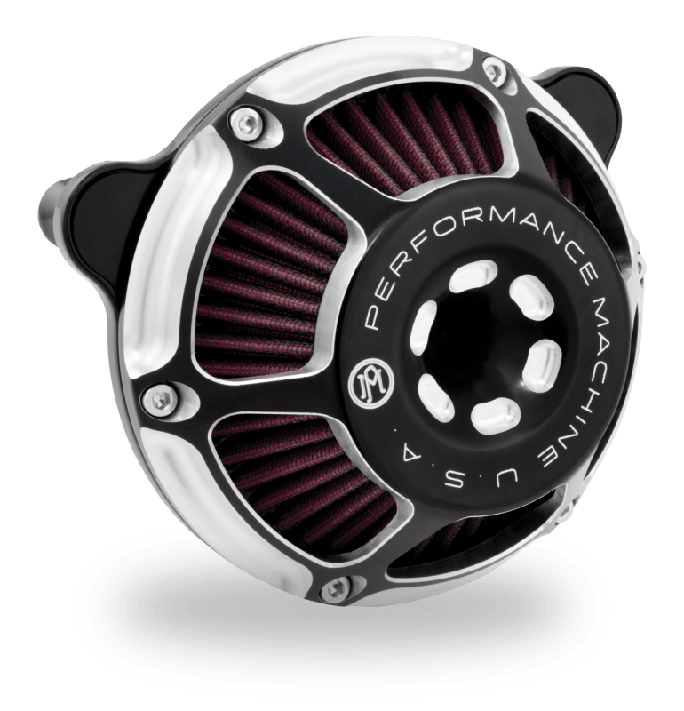 Performance Machine 23-Up CVO, 2024 Touring Max HP Air Cleaner - Contrast Cut - Powersports Haven