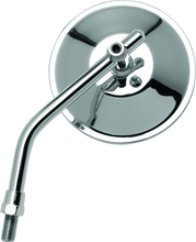 Load image into Gallery viewer, BikeMaster 4in Adjustable Round Mirror 10mm - Each - Chrome - Powersports Haven