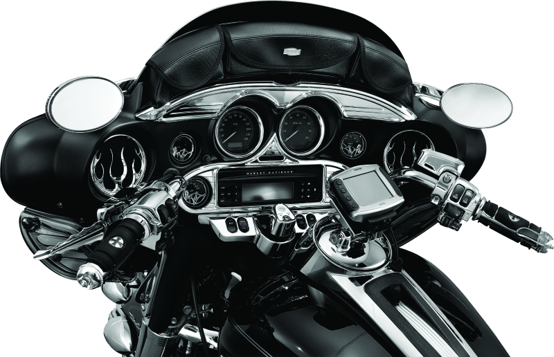 Kuryakyn Flame Speaker Grills Chrome - Powersports Haven