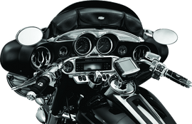 Kuryakyn Flame Speaker Grills Chrome - Powersports Haven