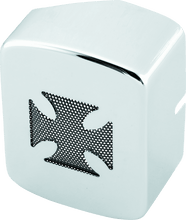 Load image into Gallery viewer, Bikers Choice 65-84 FL 71-86 FX 84-99 Softail Chrome Maltese Coil Cover Replaces H-D 31606-65TA - Powersports Haven