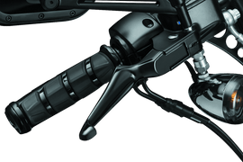 Kuryakyn Boss Blades Lever Set 96-Up Cable Gloss Black - Powersports Haven