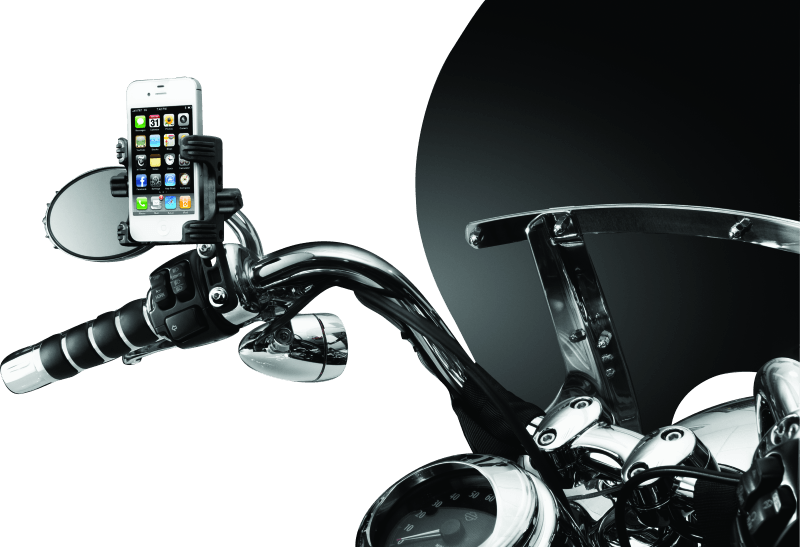 Kuryakyn Tech Connect Standard Cradle For Perch Mount Black - Powersports Haven