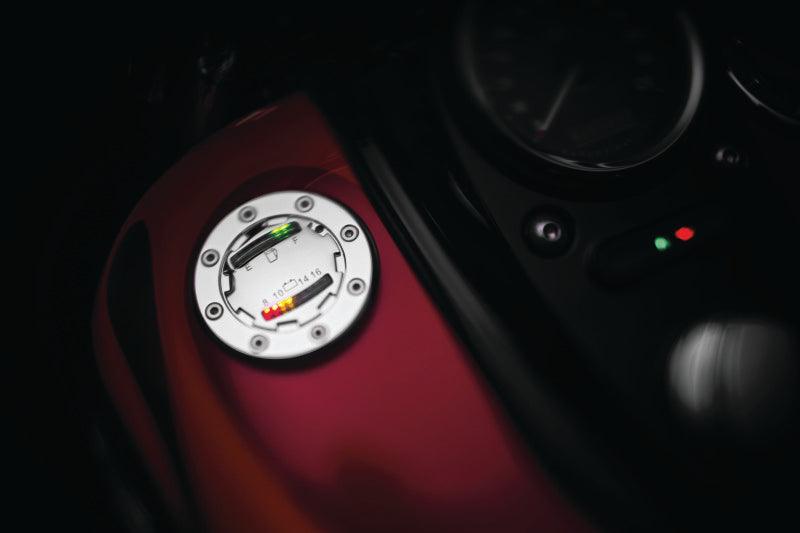 Kuryakyn Informer LED Fuel & Battery Gauge Chrome - Powersports Haven