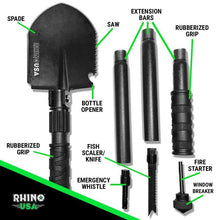 Load image into Gallery viewer, Rhino USA Ultimate Survival Shovel - Powersports Haven