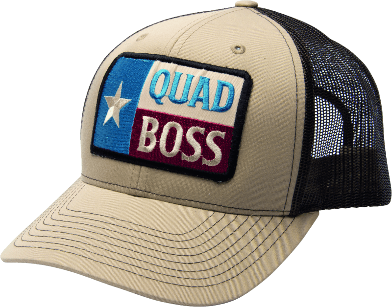 Quadboss Tx Hat Kaki Snap - Powersports Haven