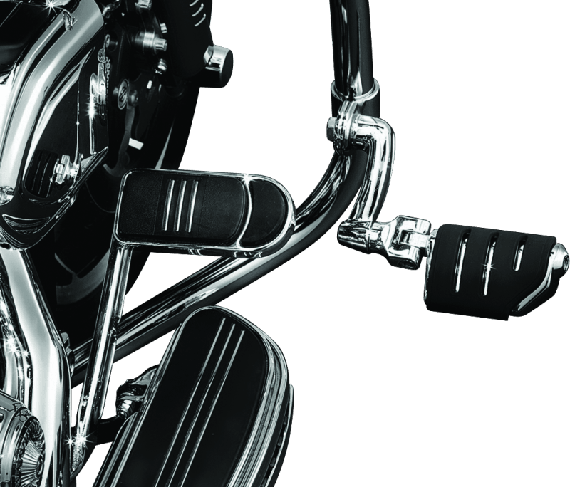 Kuryakyn Trident Dually Longhorn Offset 1-1/4inch Clamp Chrome - Powersports Haven