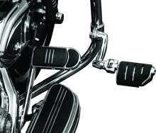 Load image into Gallery viewer, Kuryakyn Trident Dually Longhorn Offset 1-1/4inch Clamp Chrome - Powersports Haven