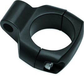 Kuryakyn Mirror Adapter 1-1/4inch Bars Mount Satin Black - Powersports Haven