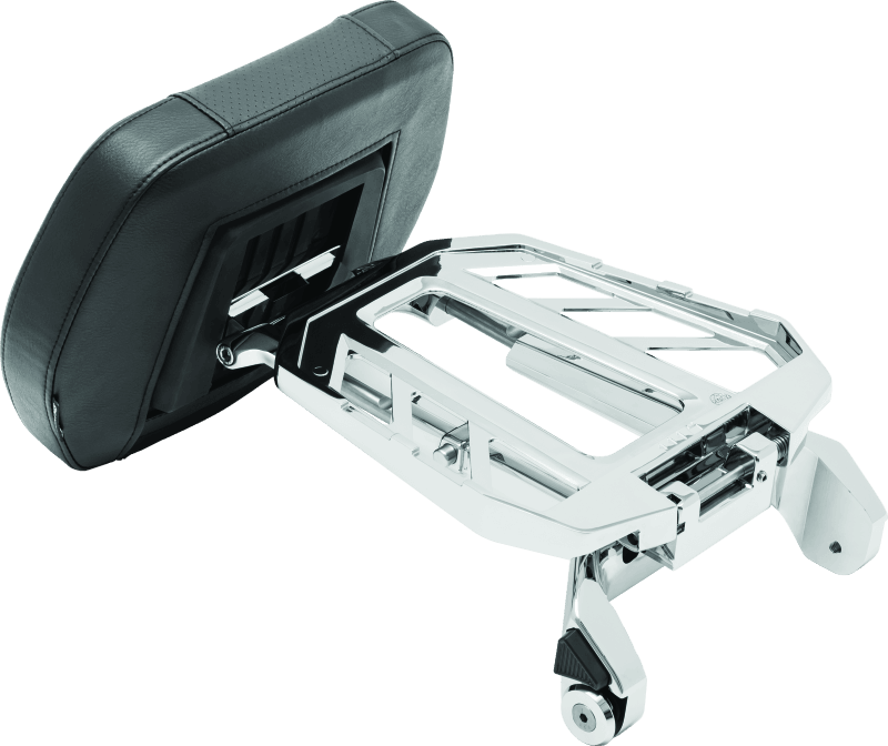 Kuryakyn Neo Driver & Passenger Backrest Chrome - Powersports Haven