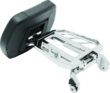 Load image into Gallery viewer, Kuryakyn Neo Driver &amp; Passenger Backrest Chrome - Powersports Haven