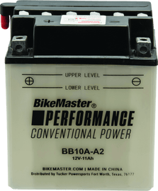 BikeMaster BB10A-A2 Battery - Powersports Haven