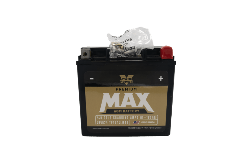 Twin Power GYZ-16HL Premium MAX Battery Replaces H-D 65958-04 Made in USA 240 CCA - Powersports Haven