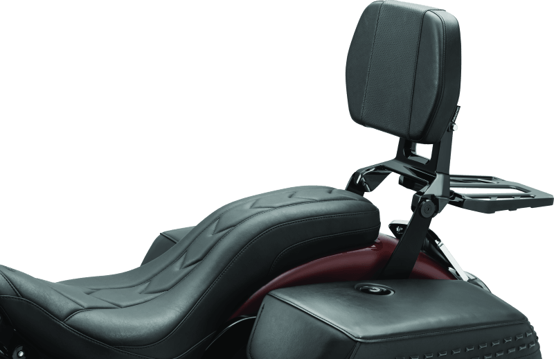 Kuryakyn Neo Driver & Passenger Backrest Black - Powersports Haven