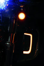 Load image into Gallery viewer, Kuryakyn Tracer Lower Fairing Grill Chrome - Powersports Haven