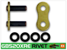 RK Chain 525XRE-RIVET - Natural - Powersports Haven