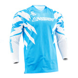 Answer 26 LE Syncron Rizz Vented Jersey Cyan/White/Black - Small