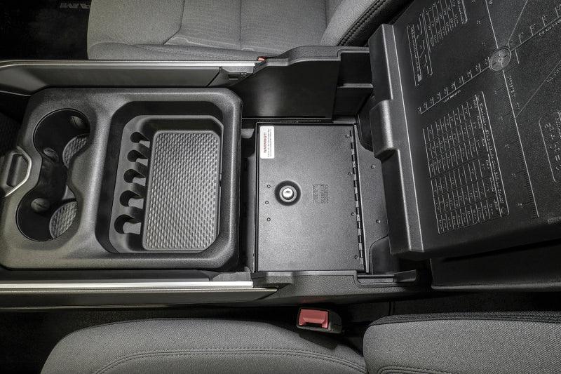 Tuffy Console Safe W/ Keyed Lock For Ram Trucks W/ Sliding Tray Console - Powersports Haven