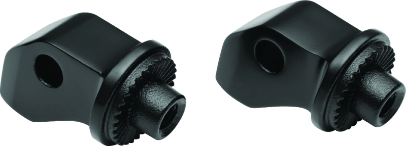 Kuryakyn Splined Front Peg Adapter 15-20 Scout Satin Black - Powersports Haven