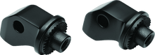 Load image into Gallery viewer, Kuryakyn Splined Front Peg Adapter 15-20 Scout Satin Black - Powersports Haven