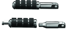 Load image into Gallery viewer, Kuryakyn Male Mount 2-1/2inch Footpeg Extension Chrome (Pair) - Powersports Haven