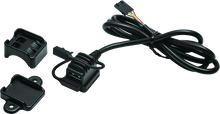 Load image into Gallery viewer, Kuryakyn USB Power Port Universal Charger Satin Black - Powersports Haven