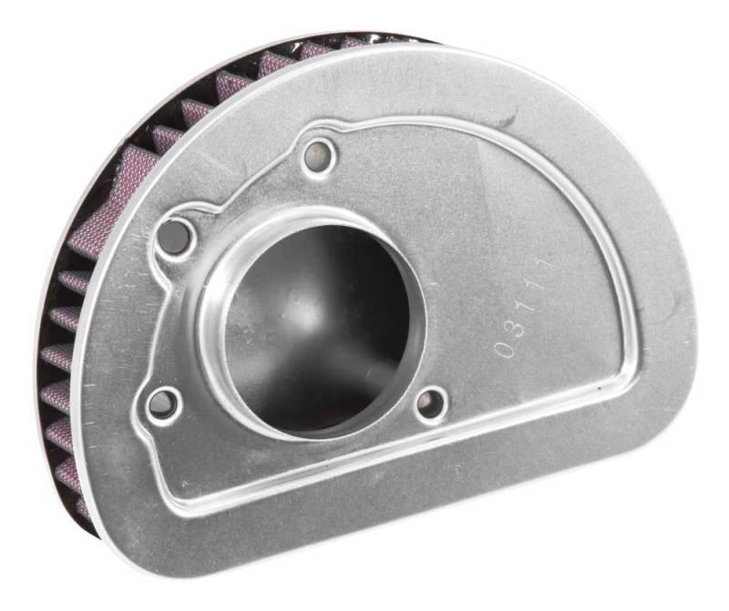 K&N Replacement Unique Air Filter 6.625in L x 4.75in W x 1.625in H with 1 Flange for Harley Davidson - Powersports Haven