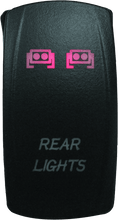 Load image into Gallery viewer, DragonFire Racing Lighted Switch Rear Light On/Off Red - Powersports Haven