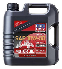 Load image into Gallery viewer, LIQUI MOLY 4L Motorbike 4T Synth SAE 10W50 Offroad Race - Powersports Haven