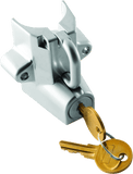 Bikers Choice Chrome Motorcycle Helmet Lock Fits 7/8 - 1 1/4 Tubing