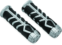 Load image into Gallery viewer, Kuryakyn Spear Grips For 14-17 Indian Chrome - Powersports Haven