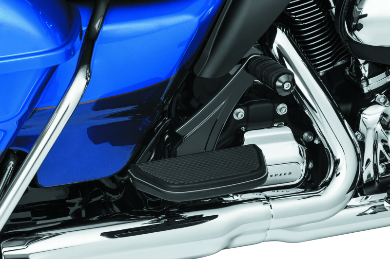 Kuryakyn Adjustable Passenger Pegs With Small ISO Pegs Black - Powersports Haven