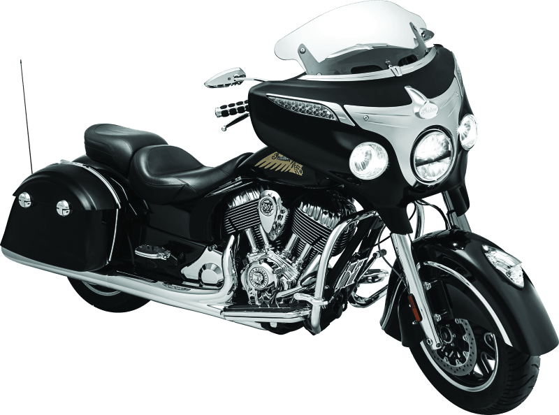 Kuryakyn Saddlebag Top Trim Indian Chrome - Powersports Haven