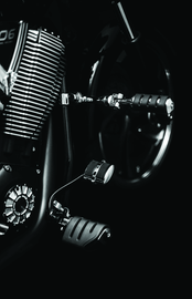 Kuryakyn Trident Dually Without Adapters Black - Powersports Haven