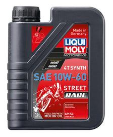 LIQUI MOLY 1L Motorbike 4T Synth SAE 10W60 Street Race - Powersports Haven