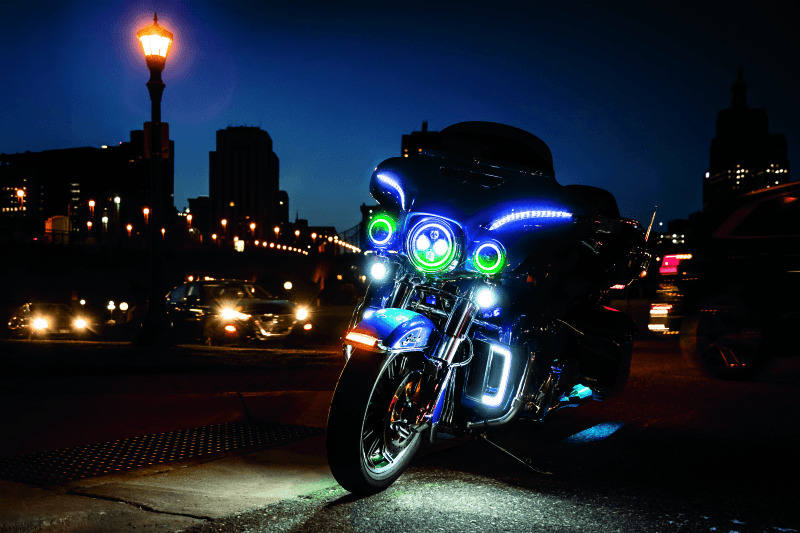 Kuryakyn Tracer Lower Fairing Grill Chrome - Powersports Haven