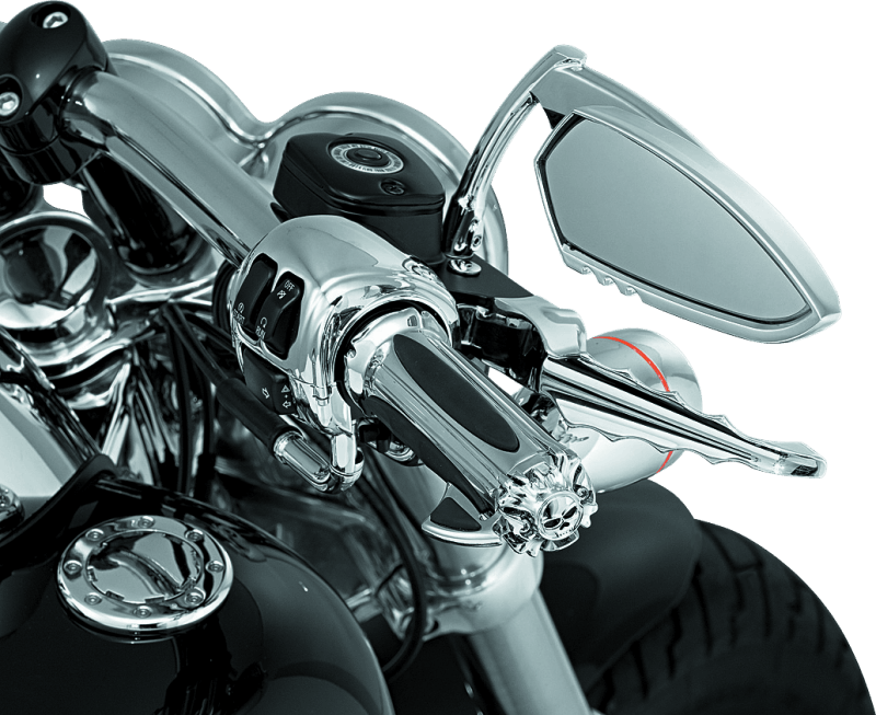 Kuryakyn Premium Zombie Grips With Throttle Boss Dual Cable Chrome - Powersports Haven