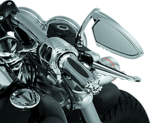Load image into Gallery viewer, Kuryakyn Premium Zombie Grips With Throttle Boss Dual Cable Chrome - Powersports Haven