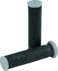 ProTaper Full Diamond Dual Density ATV Grips - Black/Gray - Powersports Haven
