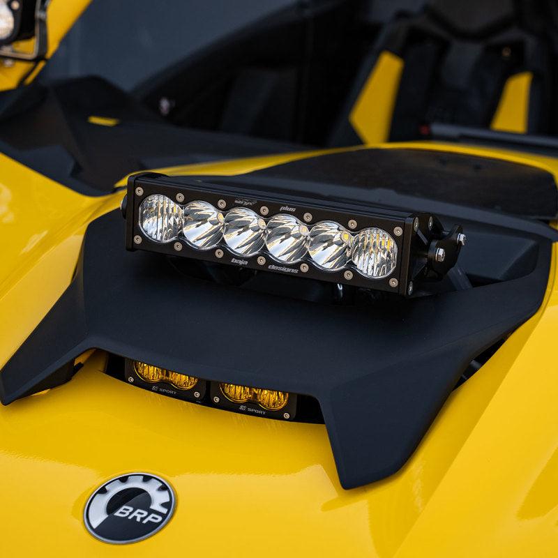 Baja Designs Can-Am Maverick R Clear 10in OnX6+ Shock Tower Kit - Powersports Haven