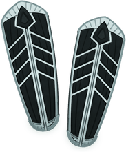 Load image into Gallery viewer, Kuryakyn Spear Driver Floorboard Inserts Indian Chrome - Powersports Haven