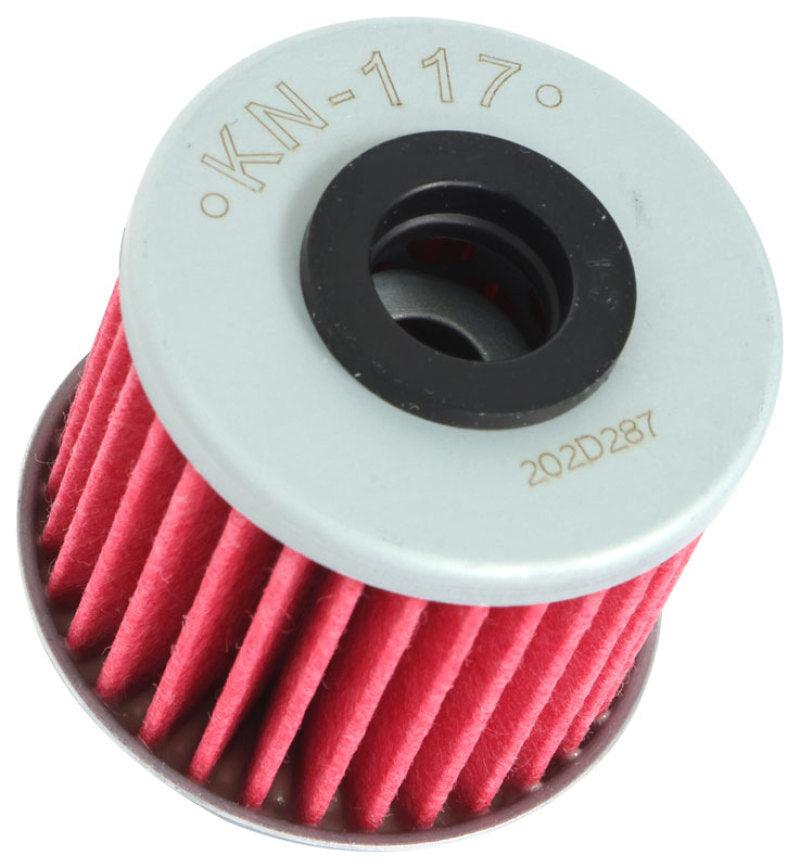K&N Honda 1.58in OD 0.42in ID 1.4in Height Cartridge Oil Filter - Powersports Haven
