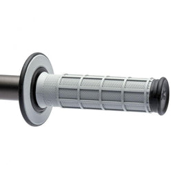 Renthal MX Dual Compound Grips Full Waffle - Grey/ Black - Powersports Haven